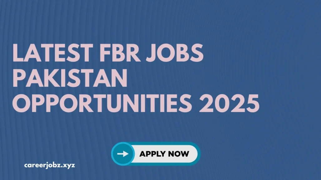 FBR Jobs Pakistan